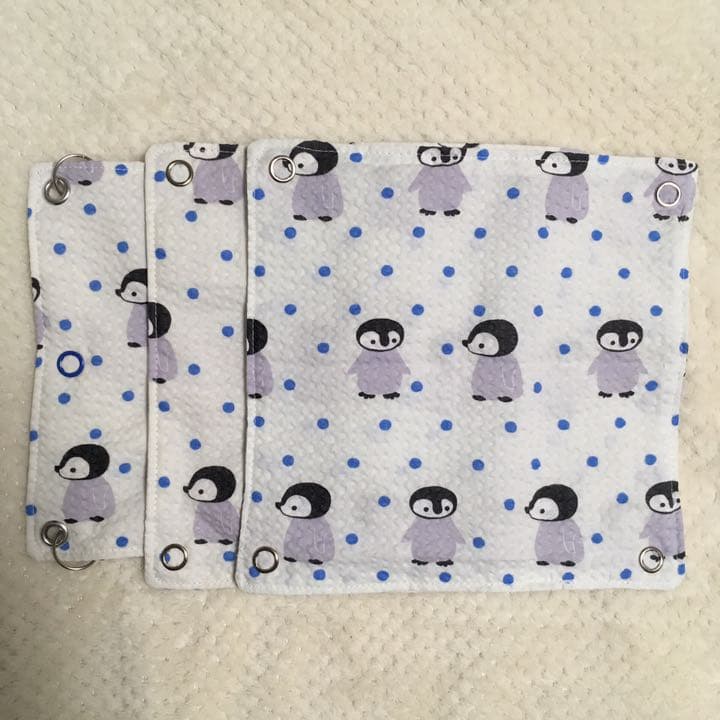 モモンガハウス(ペンギン柄)夏仕様  涼しい夏生地を使用❗️1550円