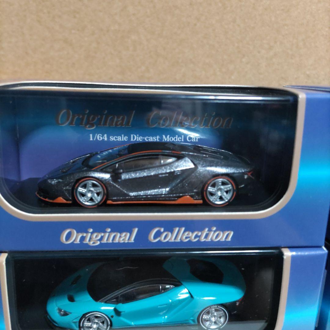 京商ブンカオリジナルカラーランボルギーニ第一弾４台