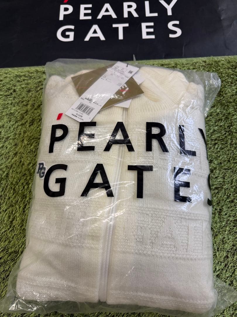 ¥48,400新品正規品【PG/5】パーリーゲイツ ニットブルゾンDiAPLEX