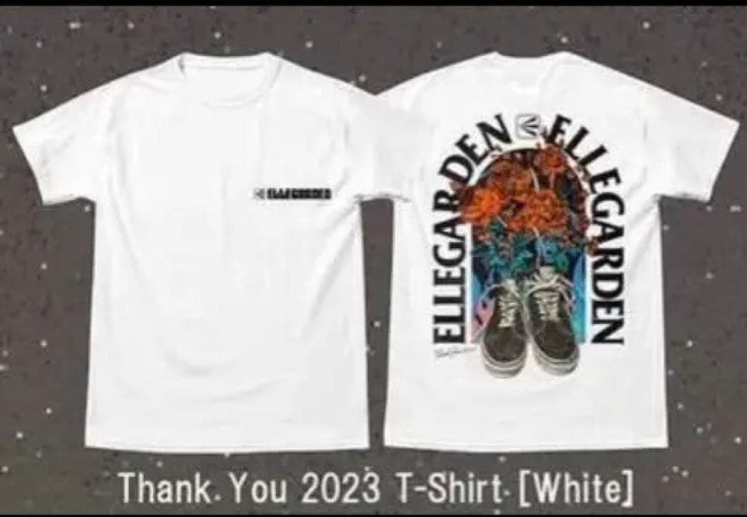 未使用　ELLEGARDEN Thank You 2023 T 白/XLサイズ