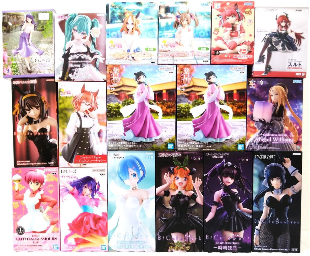 【新品・未開封品】最新 美少女 プライズ フィギュア １７体 まとめ売り