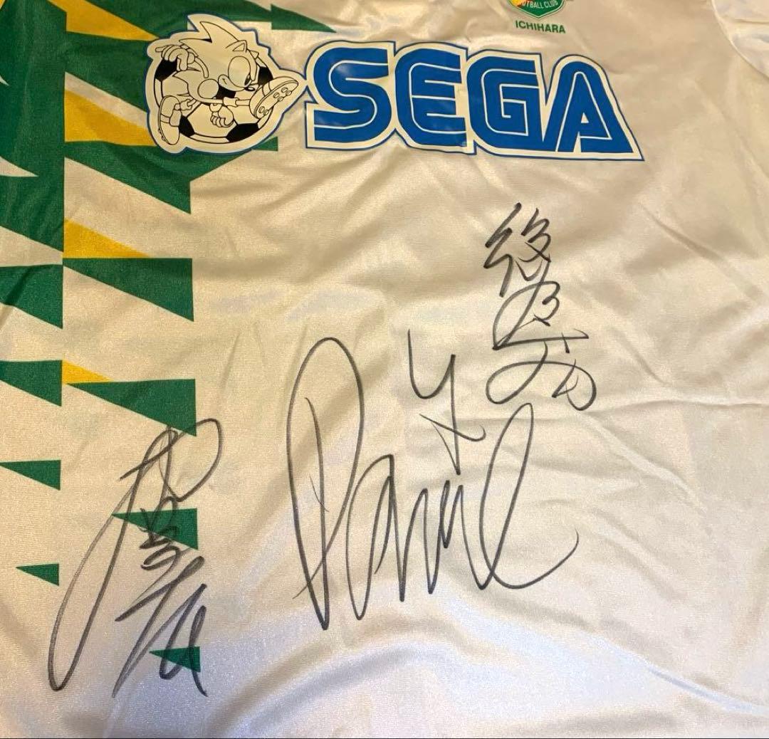 【希少】JEFUNITED市原 ユニフォームASICS93年製SEGA Oサイズ