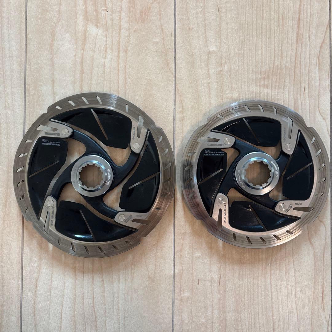 DURA-ACE ディスクローター160/140mmセット