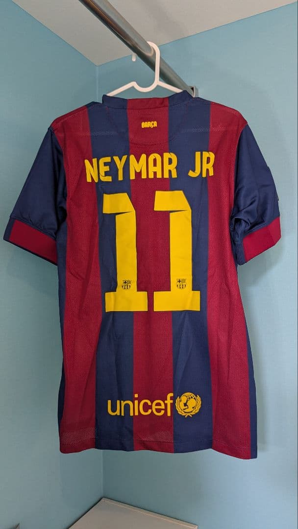 バルセロナ　2014-2015 Neymar Jr. 11 シャツ Mサイズ