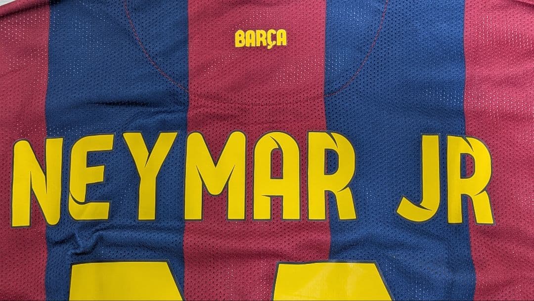 バルセロナ　2014-2015 Neymar Jr. 11 シャツ Mサイズ