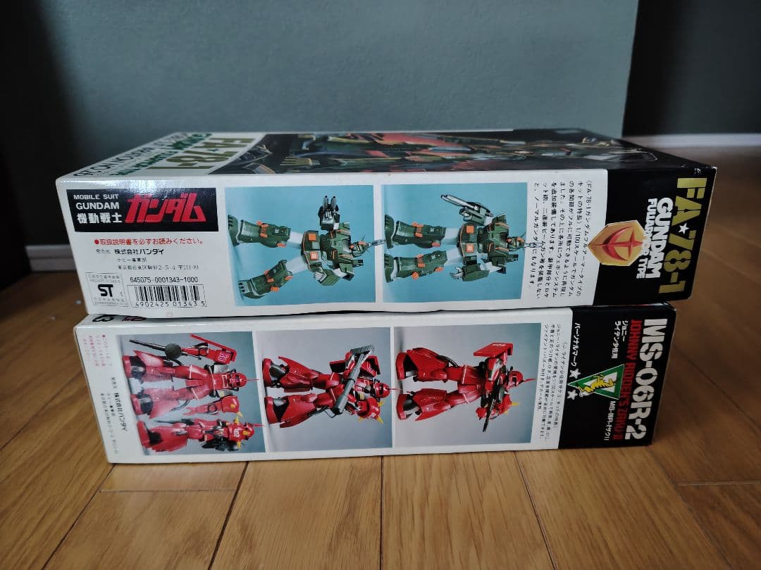 2個セット　1/100 フルアーマーガンダム 、ザクⅡ