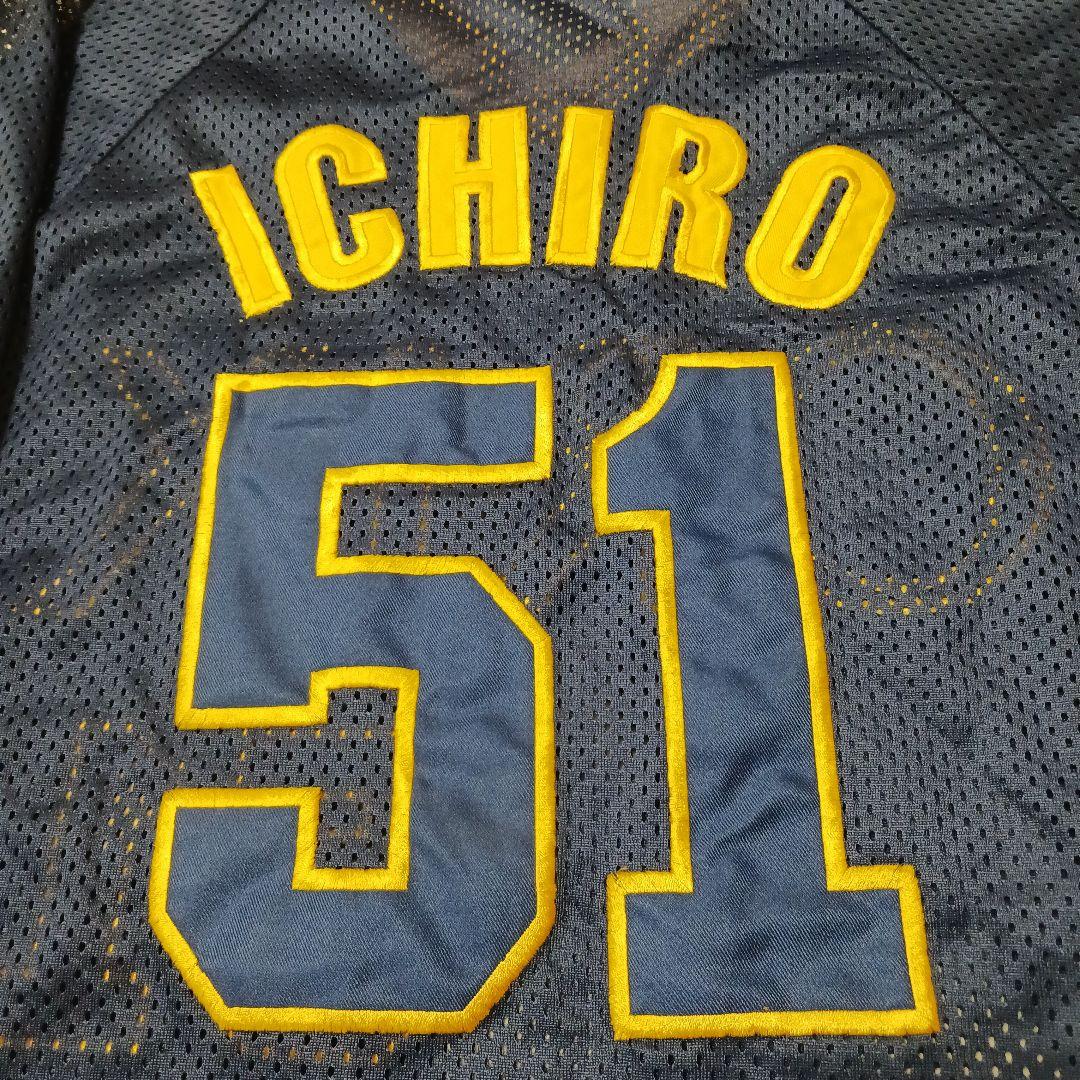 【フリーサイズ】オリックスブルーウェーブ イチロー ユニフォーム シャープ産業