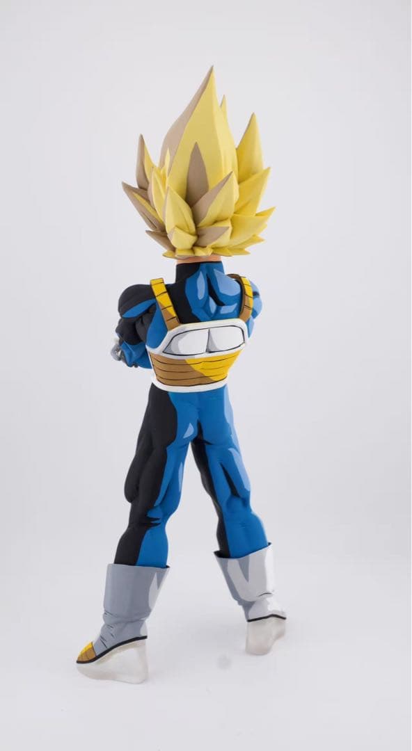 ★ドラゴンボール ベジータ　イラスト風 2D リペイント 二次元彩色　フィギュア