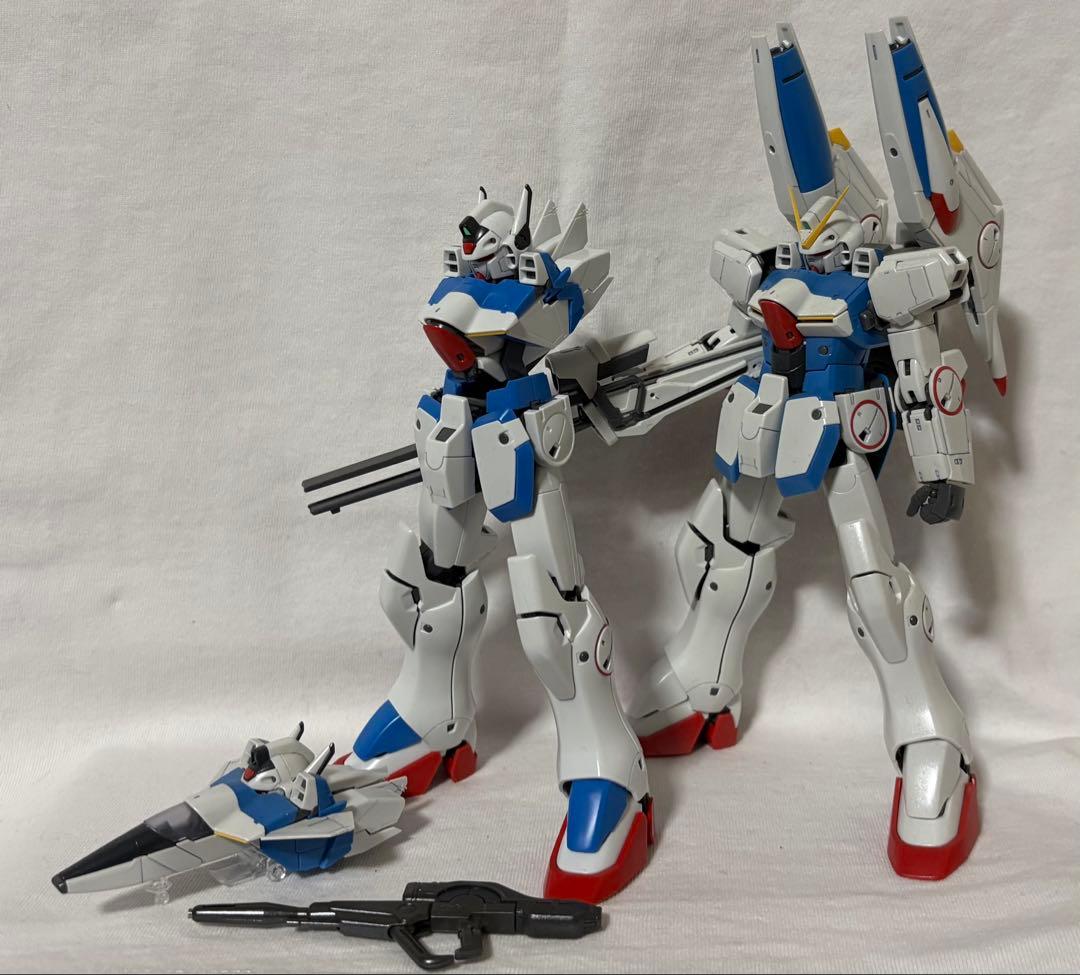 【組立済】MG Vガンダム＋コアブースター