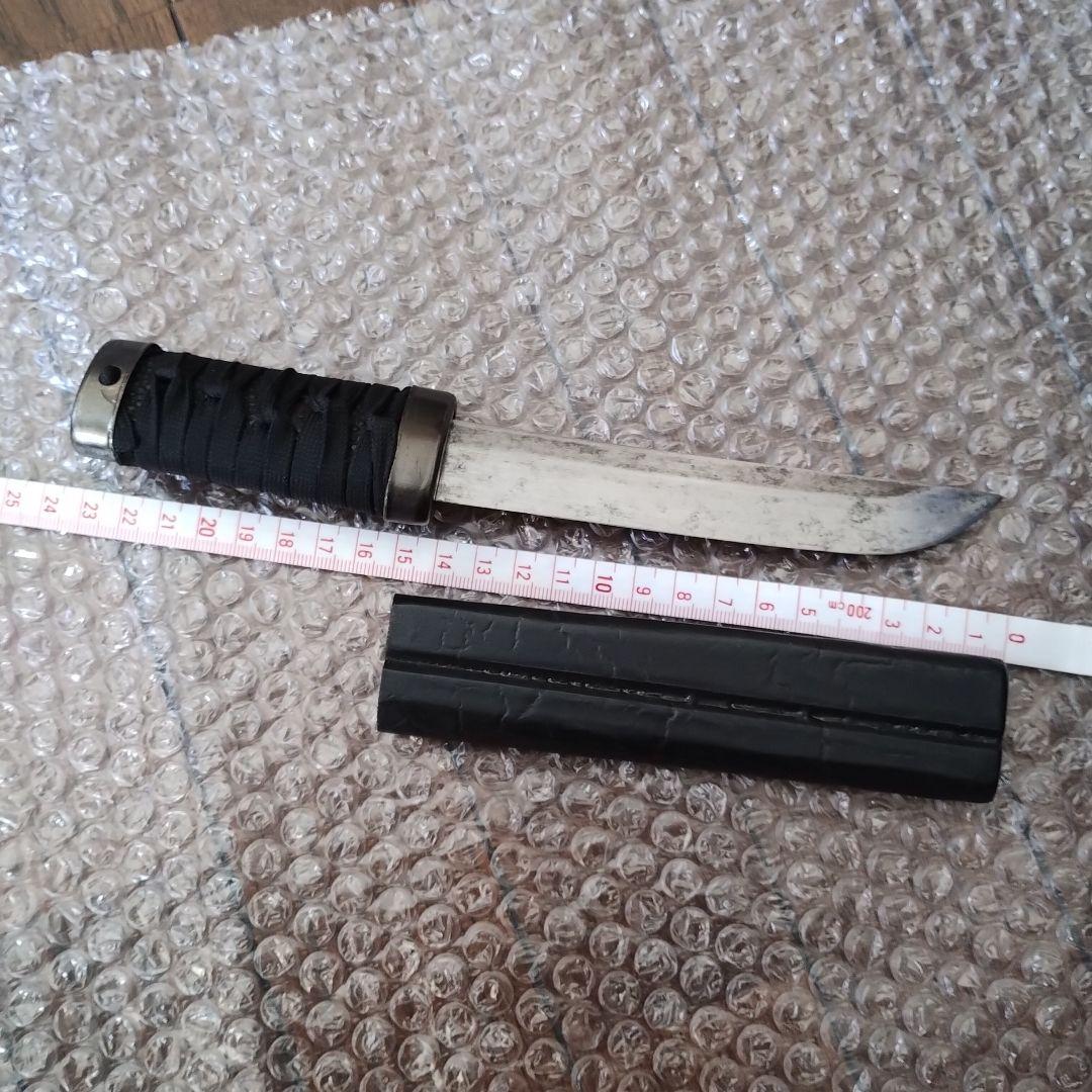 残欠刀 合法サイズに切断済 アウトドア、工作ナイフに　キャンプなど