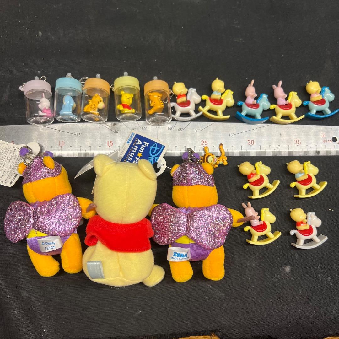 〇※後左1238 プーさん フィギュア キーホルダー など大量まとめ200個以上