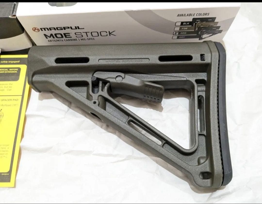 実物 MAGPUL バット ストック MOE Stock ミルスペック odg