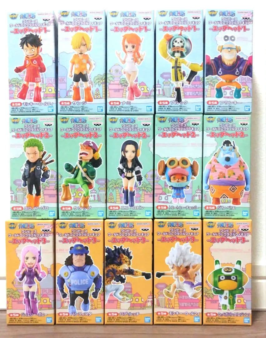 ワンピース ワールドコレクタブルフィギュア 計142点まとめ売り