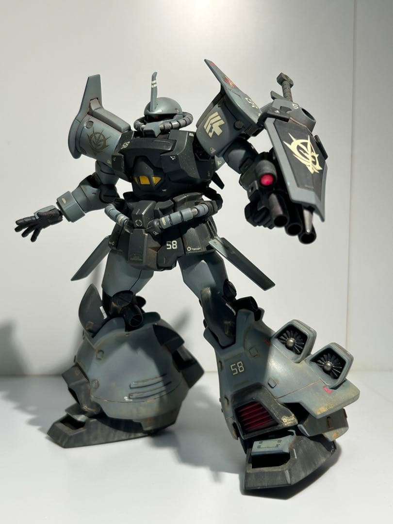 プラモデル　ガンプラ　HG 1/144 グフフライトタイプ　全塗装改修完成品