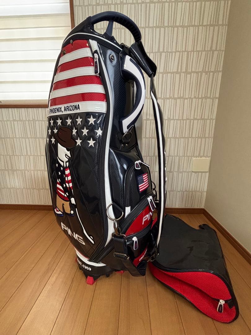 ピン Mr.PING キャディバッグ CB-C2201 日本限定品 超美品