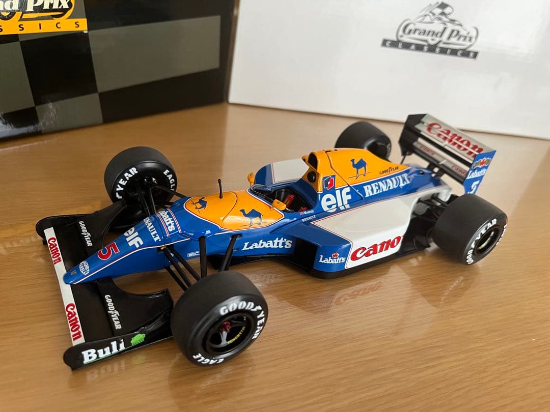EXOTO 1/18 ウィリアムズ ルノー FW14B #5マンセル