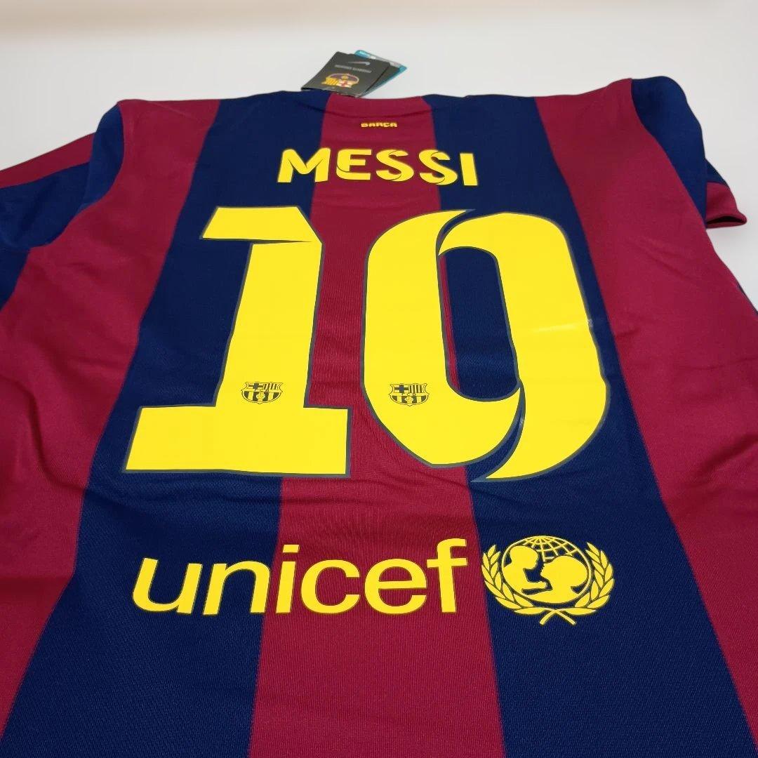 メッシ　バルセロナCLファイナル使用ユニフォーム　ナイキ未使用品
