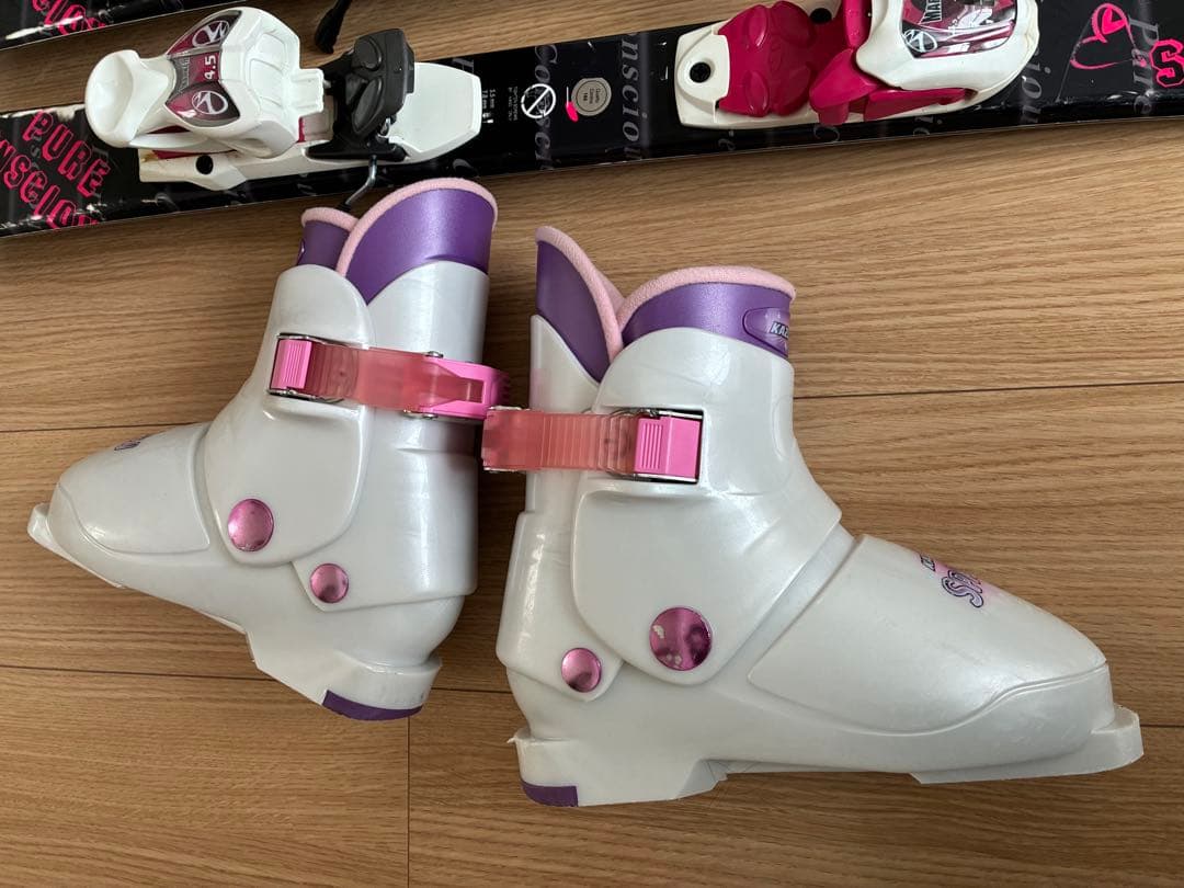 PURE CONSCIOUS ジュニアスキー4点セット レディース 女の子キッズ