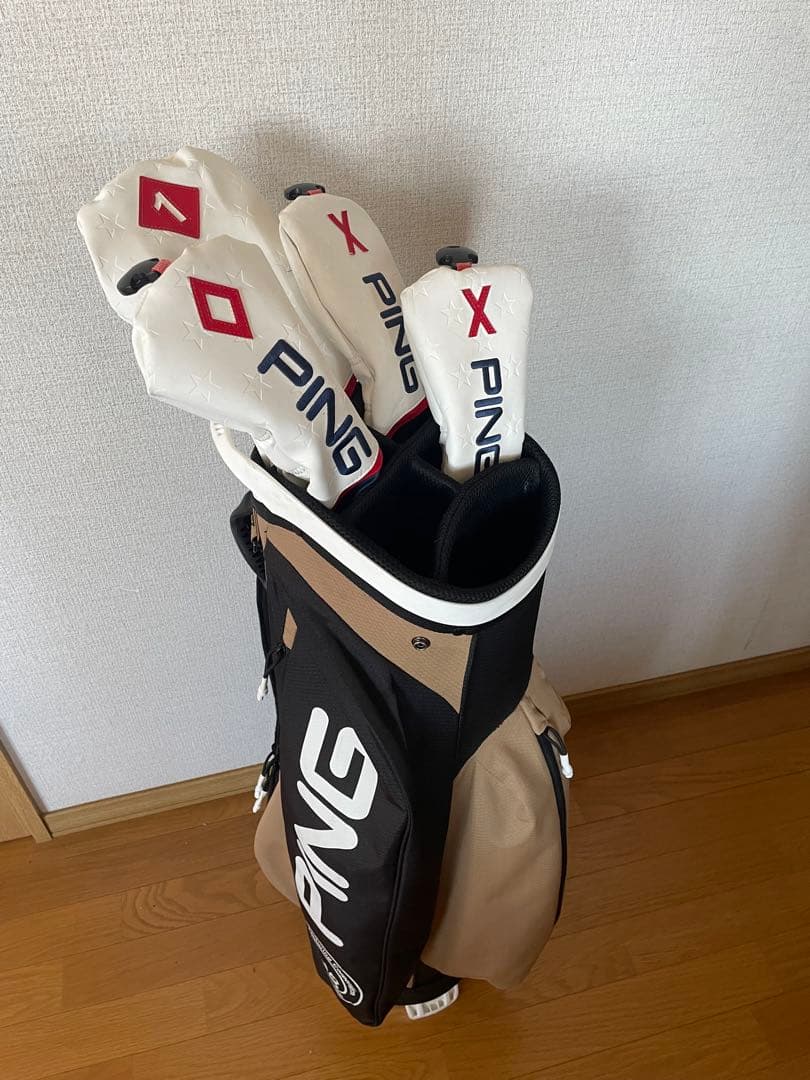 ひな丸PING キャディーバック・ヘッドカバー付き