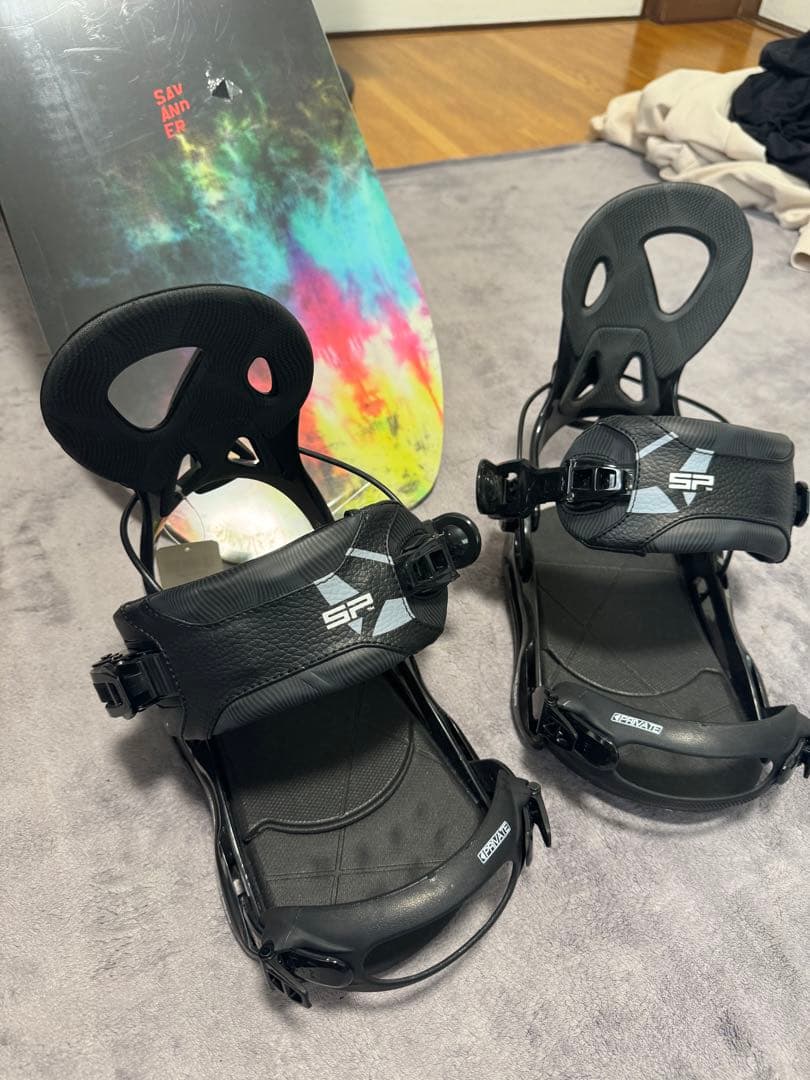 スノーボード ビンディングセット