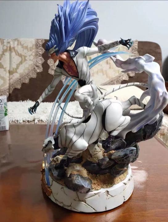 BLEACH 黒衣少年図 グリムジョー ガレージキット ガレキ スタチュー⑤