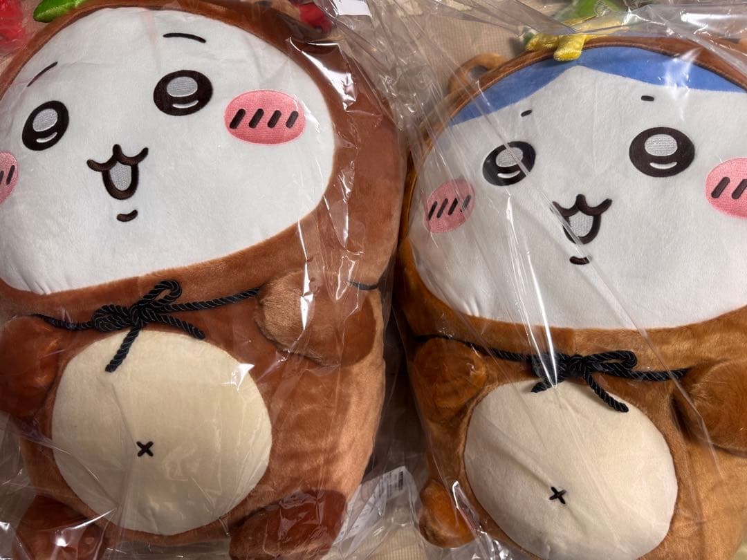 たぬきだもんくじ A賞ちいかわ A賞ハチワレ ぬいぐるみセット