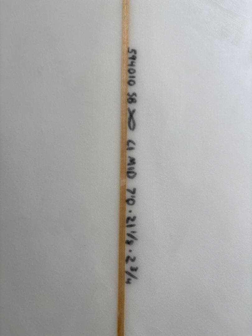 CI MID 7’0” リーシュとニットケース付き