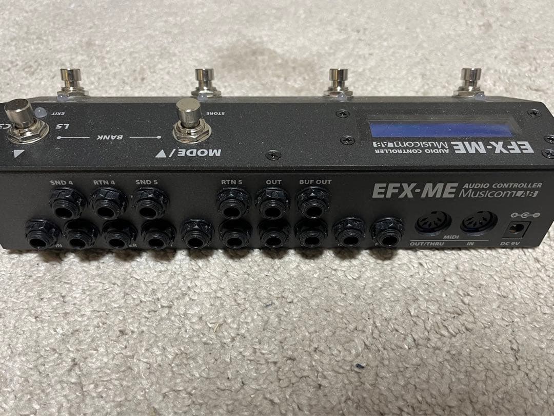 【ほぼ未使用】Musicom EFX-MEスイッチャー