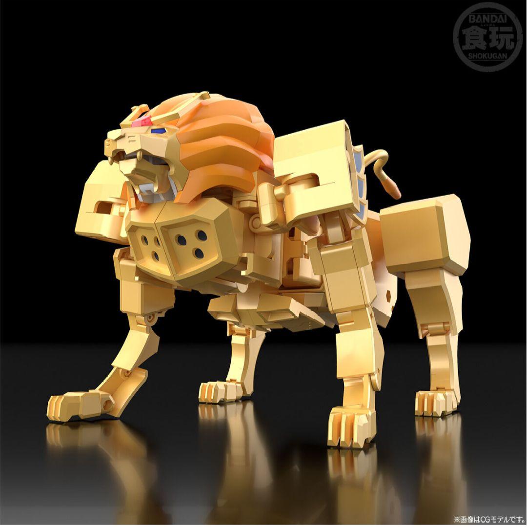 SMP 黄金勇者ゴルドラン 黄金忍者空影&獣王合体レオンカイザー