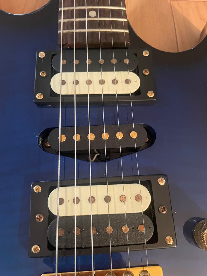 【破格】FUJIGEN　Anboy　HSH仕様　エレキギター　 ブルー 送料込み