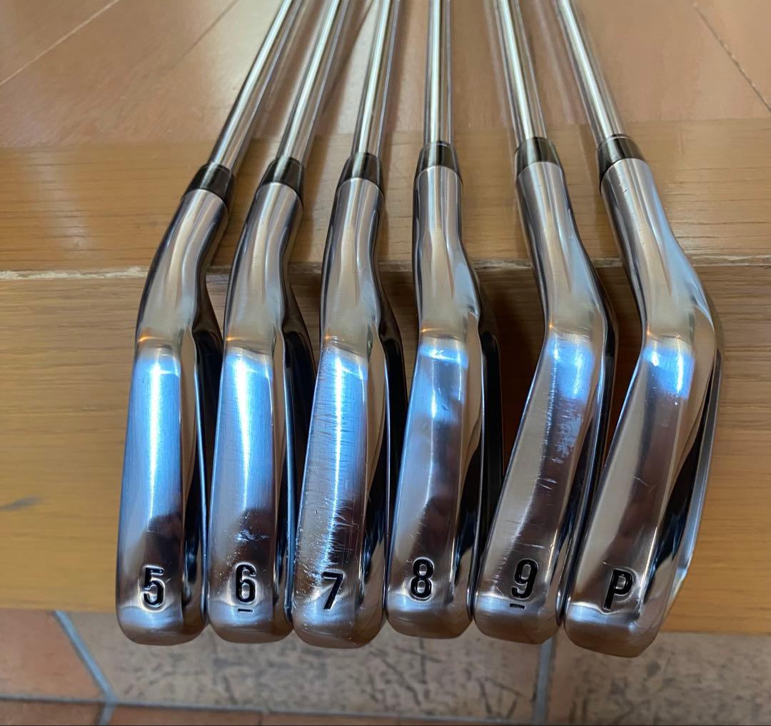 美品キャロウェイエックスフォージド スター アイアンモーダスシャフト6本セット