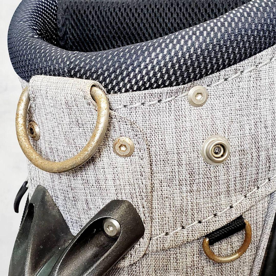 MIZUNO ミズノ キャディバッグ ゴルフバッグ グレー