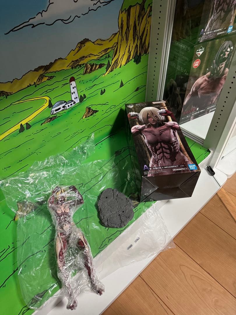 ✨　一番くじ　進撃の巨人　A賞 女型の巨人 二次元　リペイント　フィギュア　✨
