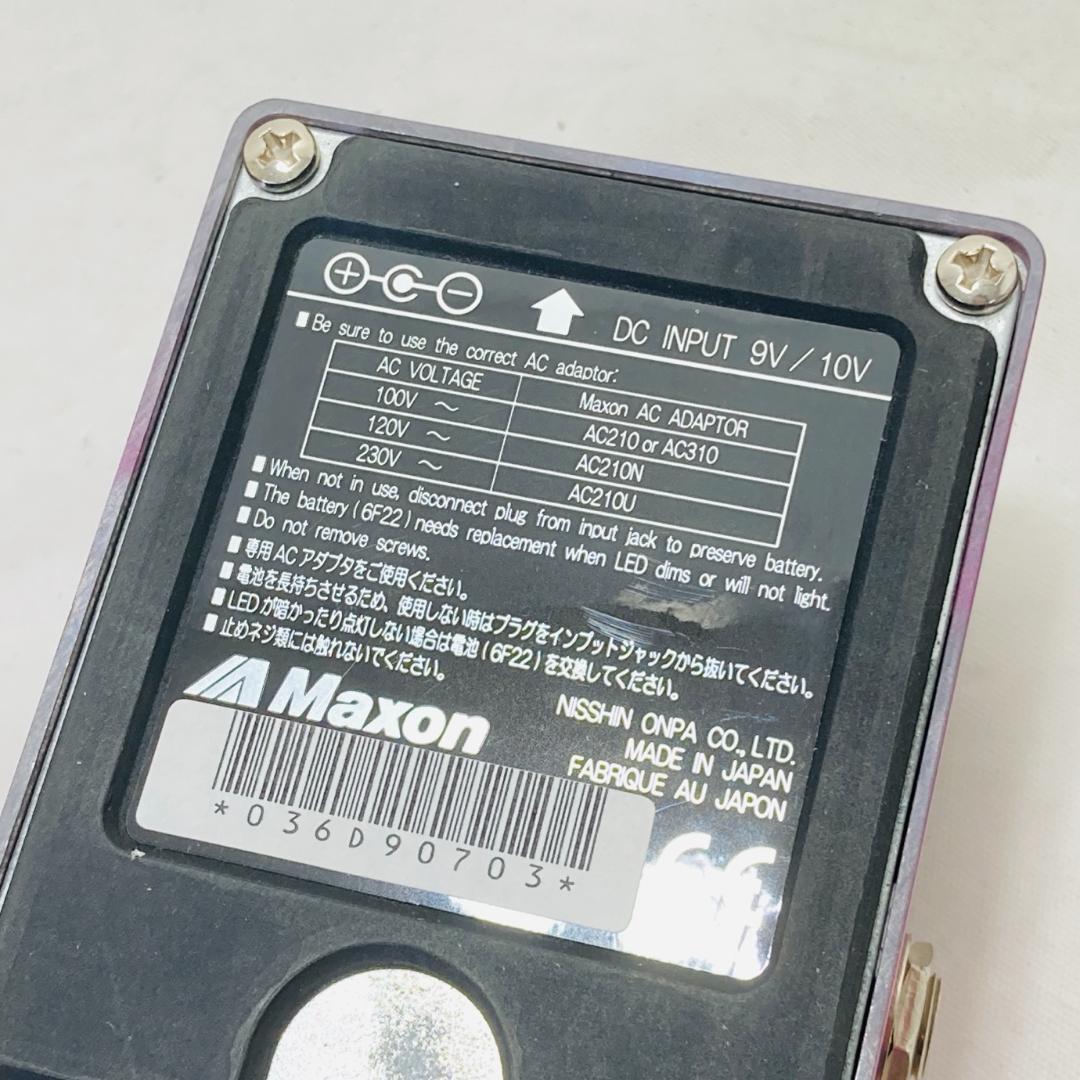 Maxon AD-9 Analog Delay エフェクター 音出し確認済