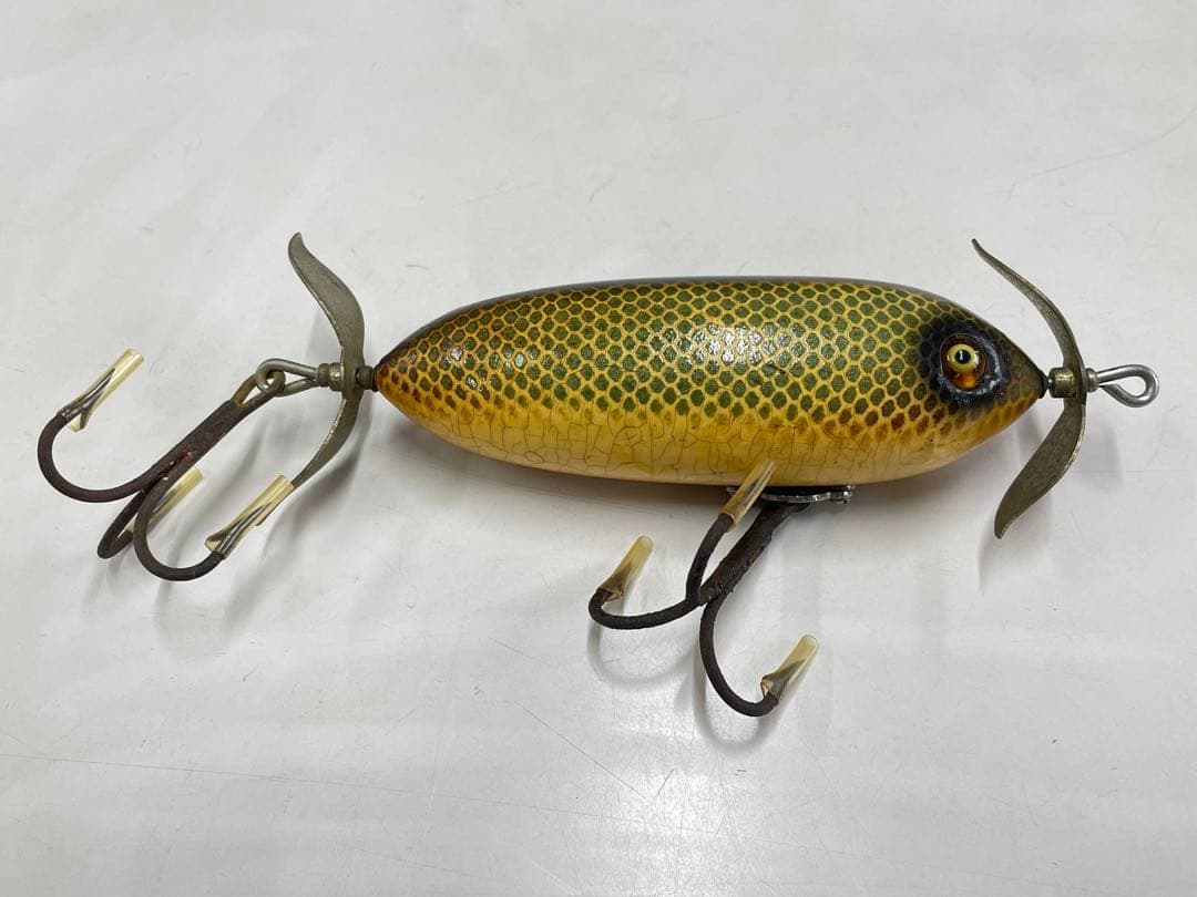 HEDDON #350 MUSKY SURFUSSER グリンスケール