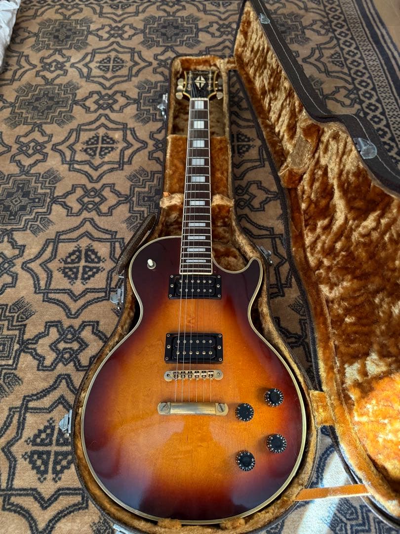 レアNavigator Les Paul Custom ダイヤモンドインレイ