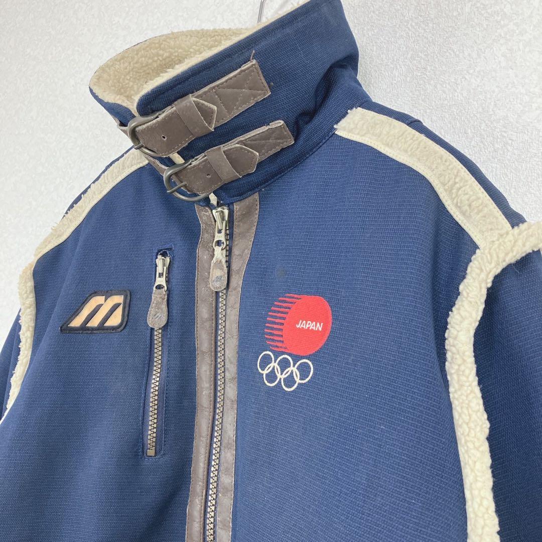 ◇【ミズノ】長野冬季オリンピック日本代表ボアジャケット 1998年 プリントロゴ