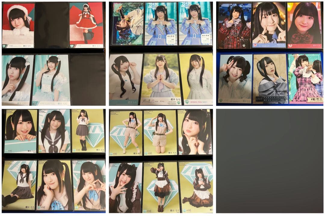 ノイミー ノットイコールミー ≠ME 櫻井もも 生写真 コンプ まとめ売り