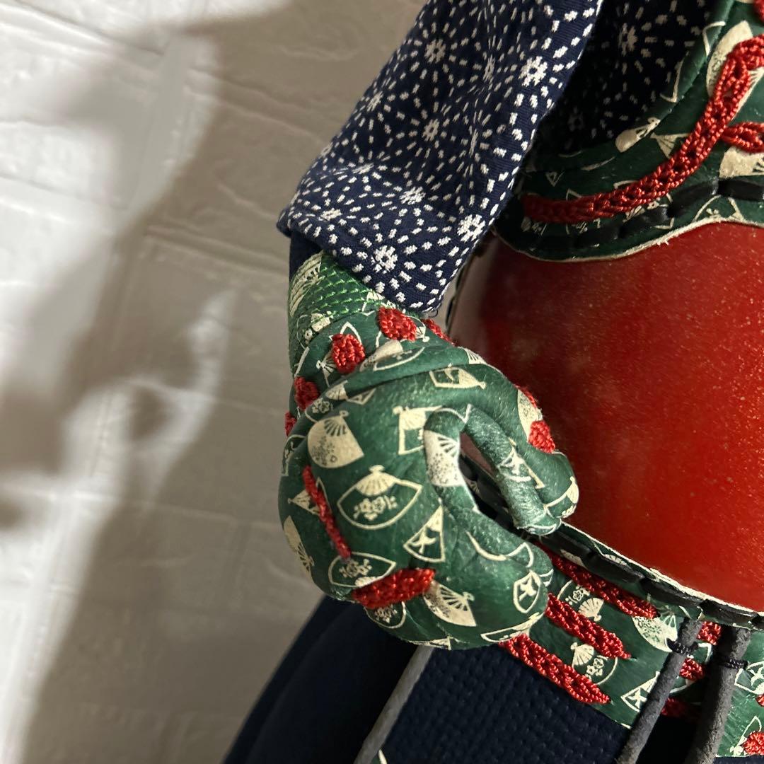 剣道　防具一式　置き物　武道具　伝統工芸品　高さ約77cm