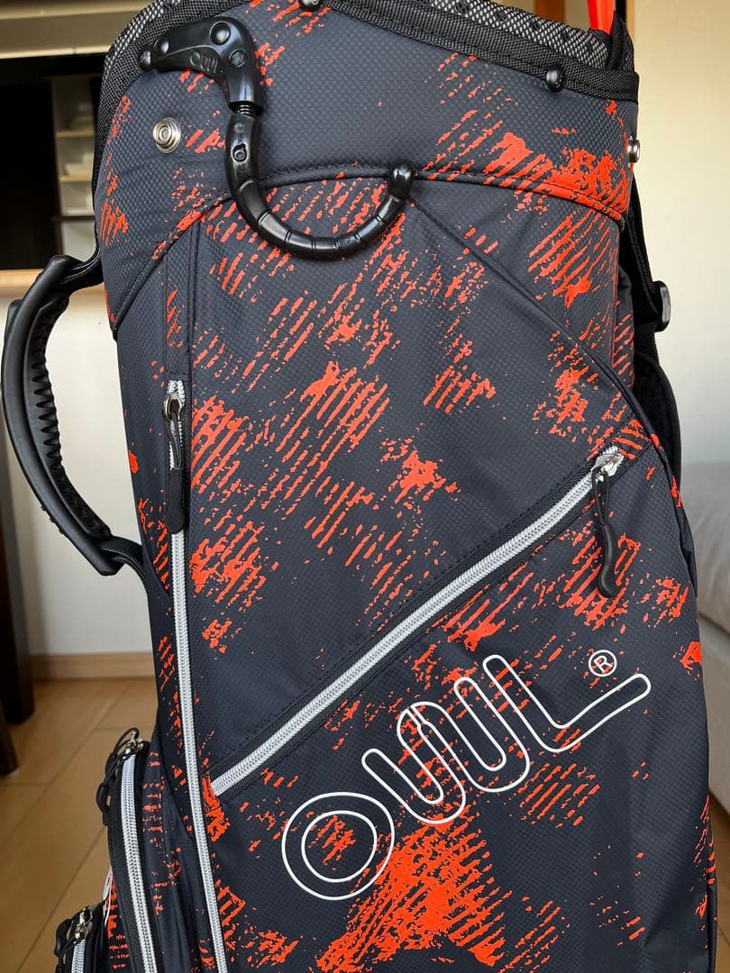 超美品OUULオウル 超軽量1.9kg カートキャディバッグ 14分割9.5型