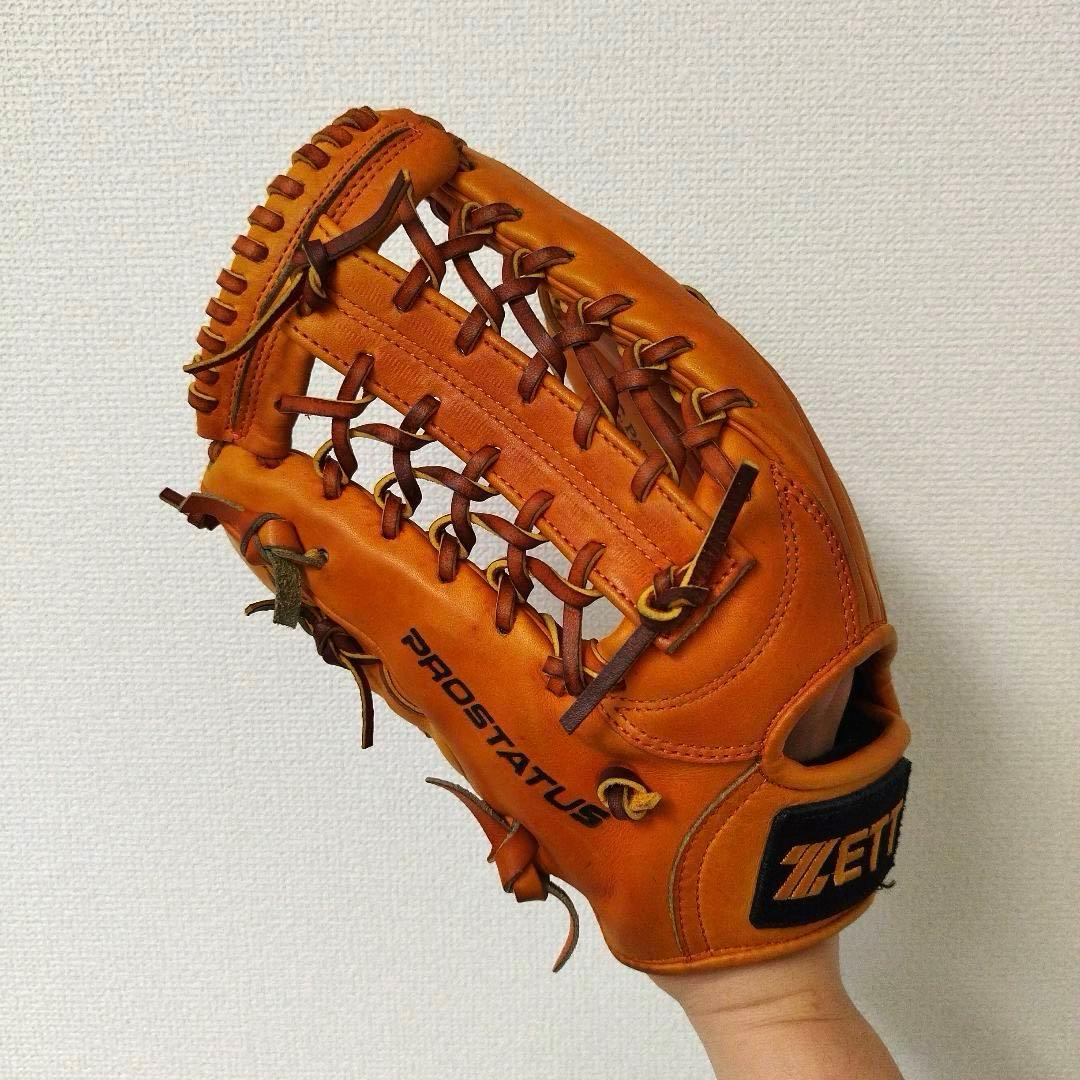 030 ZETT プロステイタス 即戦力 軟式 外野手用グローブ