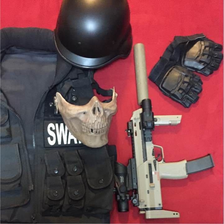 サバゲーセット mp7 ガスガン 東京マルイ