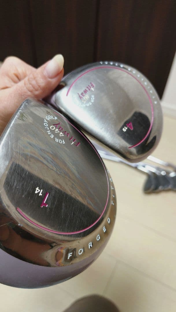 レディース ゴルフクラブハーフセット fitway