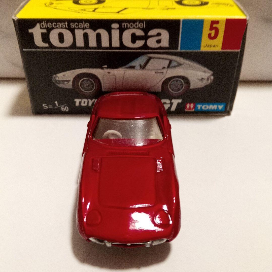 to sira　トミカ　黒箱5　2000GT　赤M色　1Fホイール　日本製