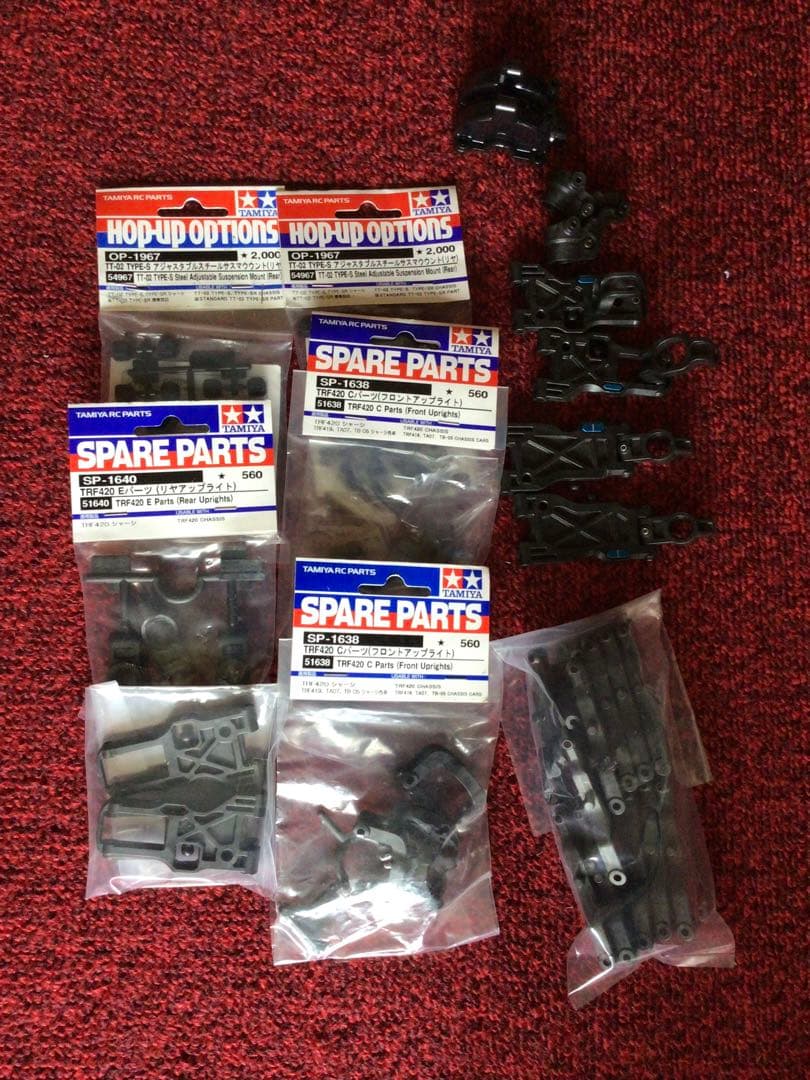 タミヤTT-02 TYPE SRX ボディメカパーツ付セット