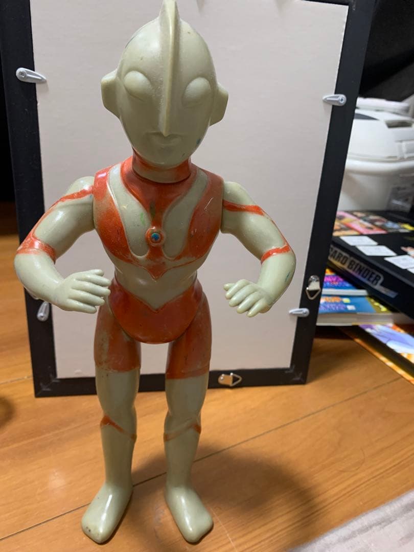 【当時物】マルサン　ウルトラマン　大サイズ　450円サイズ　当時物　ソフビ