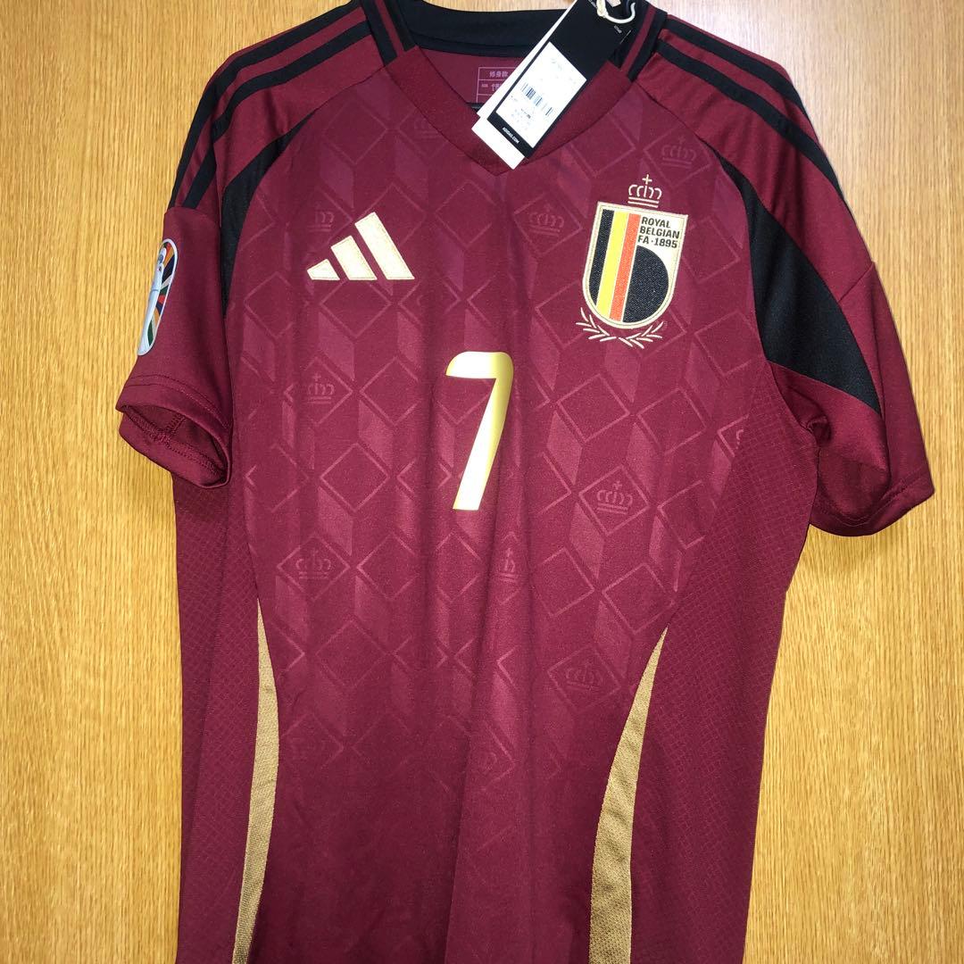 新品 未使用 タグ付き ベルギー代表 ホーム デブライネ インポートS