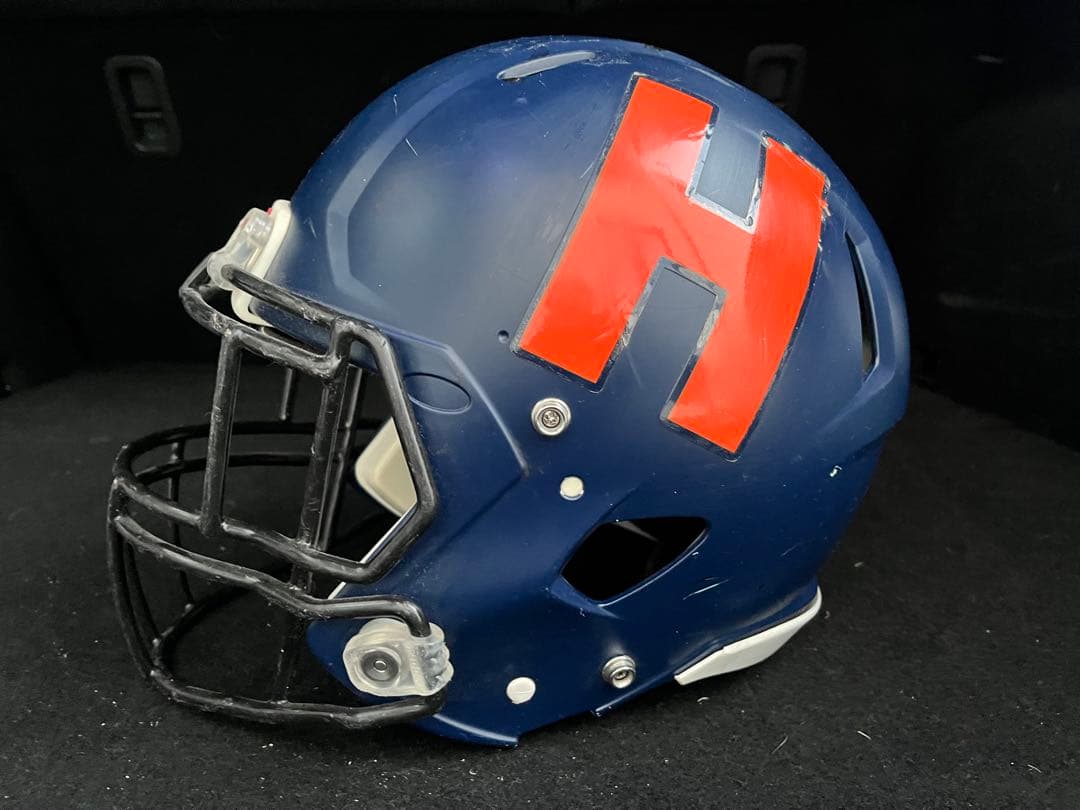 Riddell アメリカンフットボールヘルメット ネイビーブルー