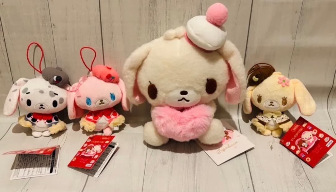 ［新品タグ付き］シュガーバニーズしろうさ ポンチョ ぶちうさ はなうさ ももうさ