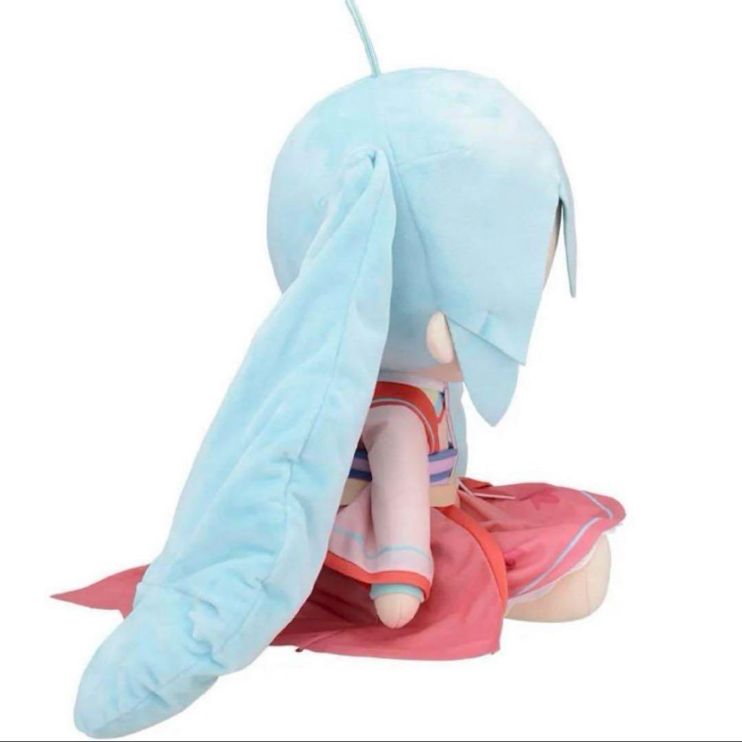 初音ミク 月西江 ふわぷち ぬいぐるみ (LL) 未開封品